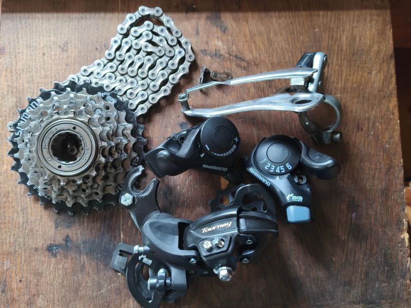 Set řazení Shimano 3*6 sp