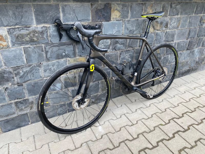 Scott Addict 10 disc - Shimano Ultegra + wattmeter 4iiii