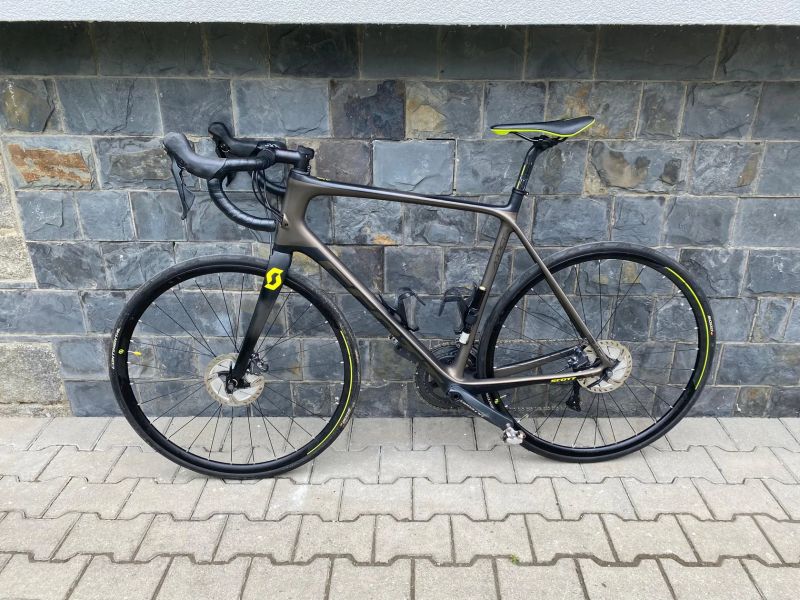 Scott Addict 10 disc - Shimano Ultegra + wattmeter 4iiii