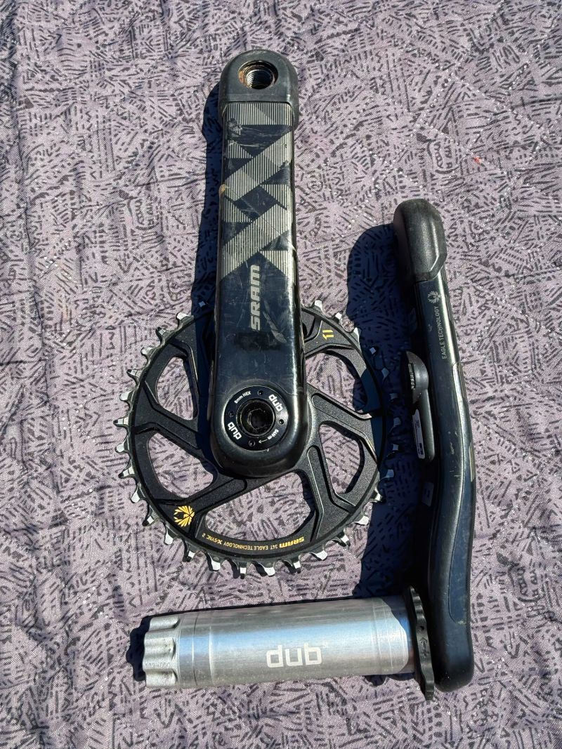 Kliky Sram XX1 s wattmetrem INPEAK