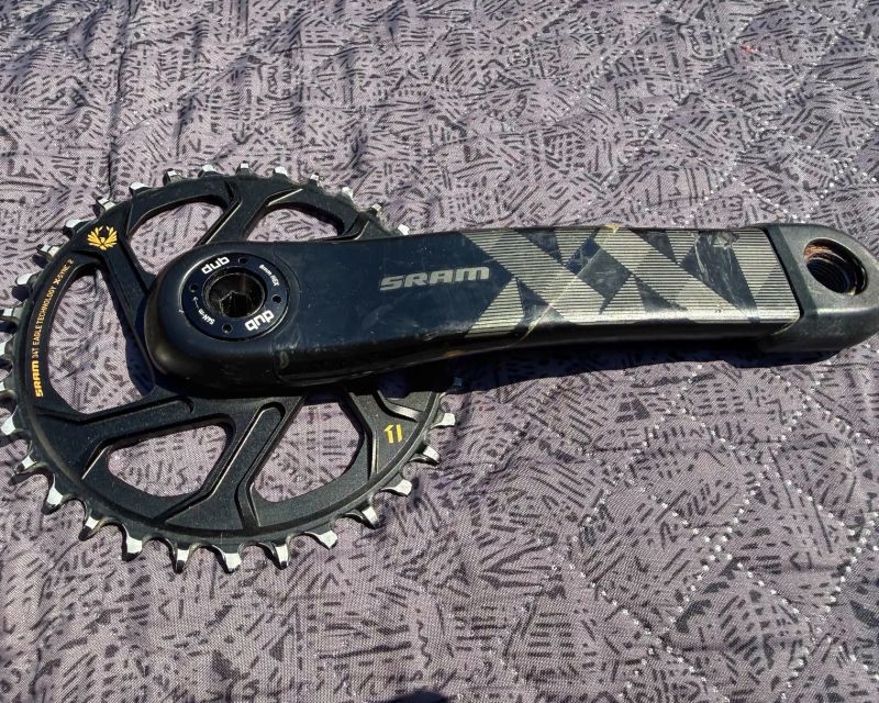 Kliky Sram XX1 s wattmetrem INPEAK