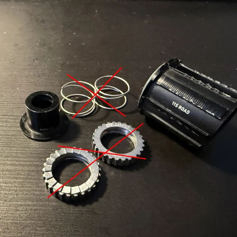 DT Swiss ořech Shimano 11s ratchet 18T