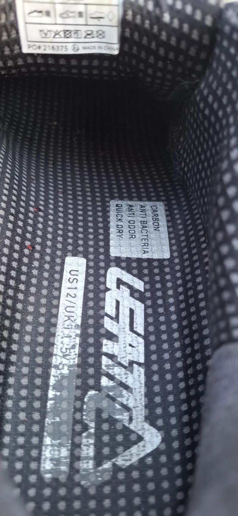 cyklistická obuv (nášlapy) Leatt EU47 (30cm)