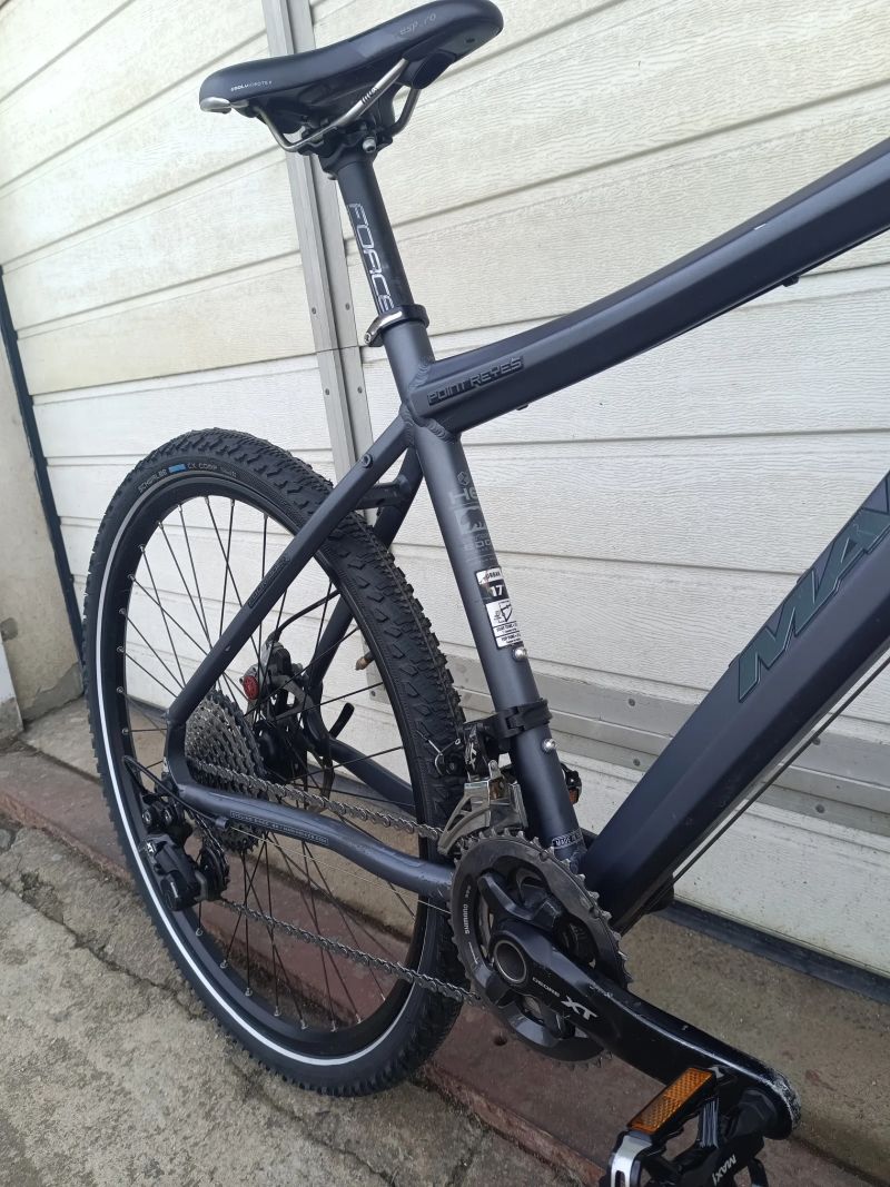 Lehké MTB Marin 26" – kompletní Shimano XT 2x11, váha 11,5 kg (Vel. M / 17")