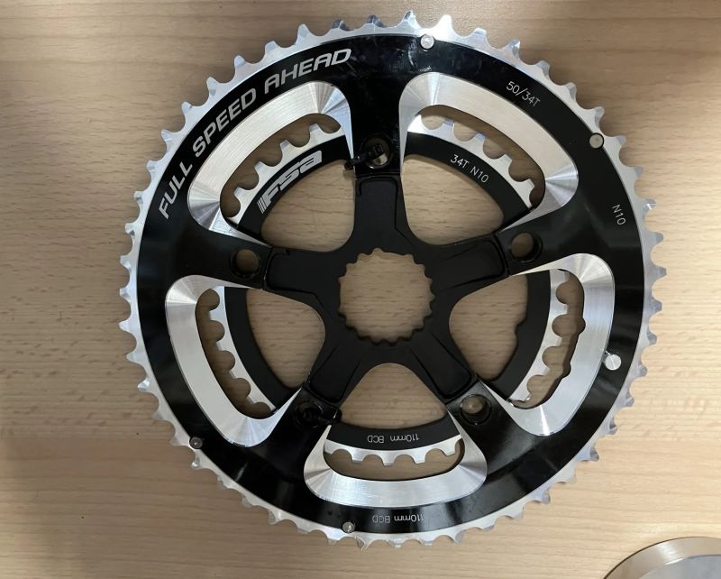 Nové silniční převodníky pro Kliky Cannondale 50/34