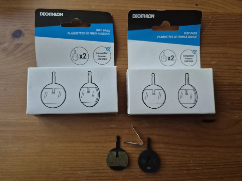 Brzdové destičky Promax DSK300R dvě sady