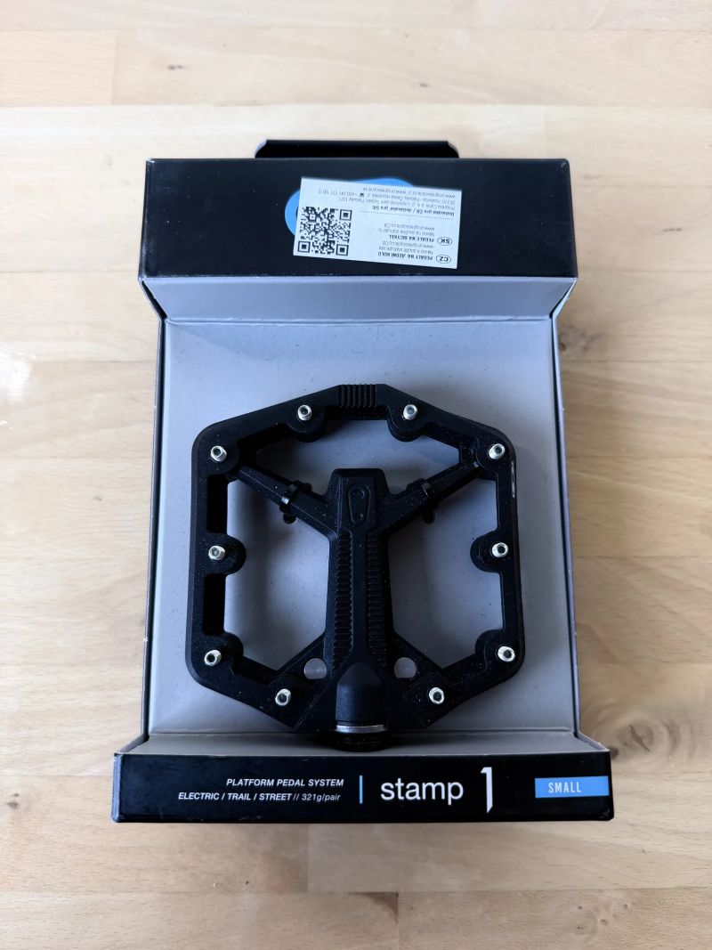 Pedály Crankbrothers Stamp 1 Gen 2 Small - black / uni