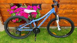 Dětské dívčí horské kolo 24" Kellys KITER 50 7-12let postava 120-150cm.