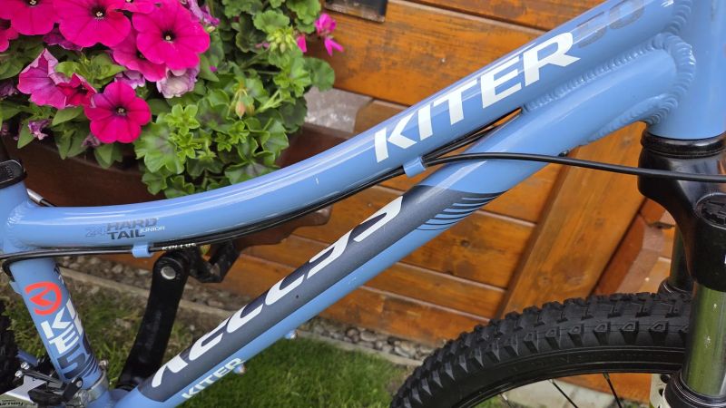 Dětské dívčí horské kolo 24" Kellys KITER 50 7-12let postava 120-150cm.