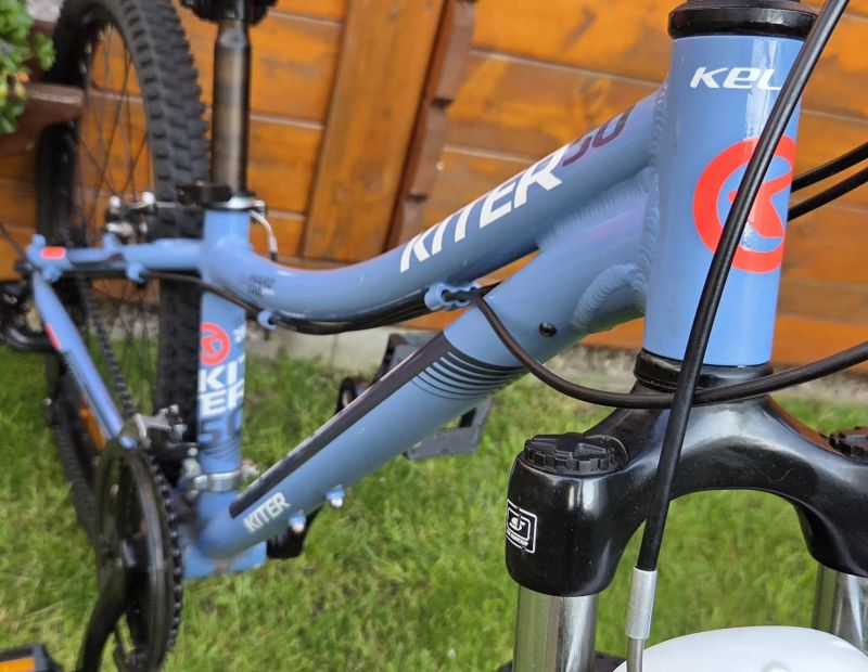 Dětské dívčí horské kolo 24" Kellys KITER 50 7-12let postava 120-150cm.