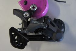 Shimano Deore RD-M4120 SGS černá 10, 11 rychlostí dlouhé ramínko