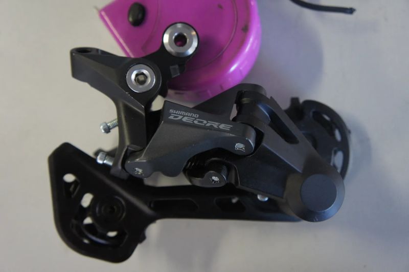 Shimano Deore RD-M4120 SGS černá 10, 11 rychlostí dlouhé ramínko