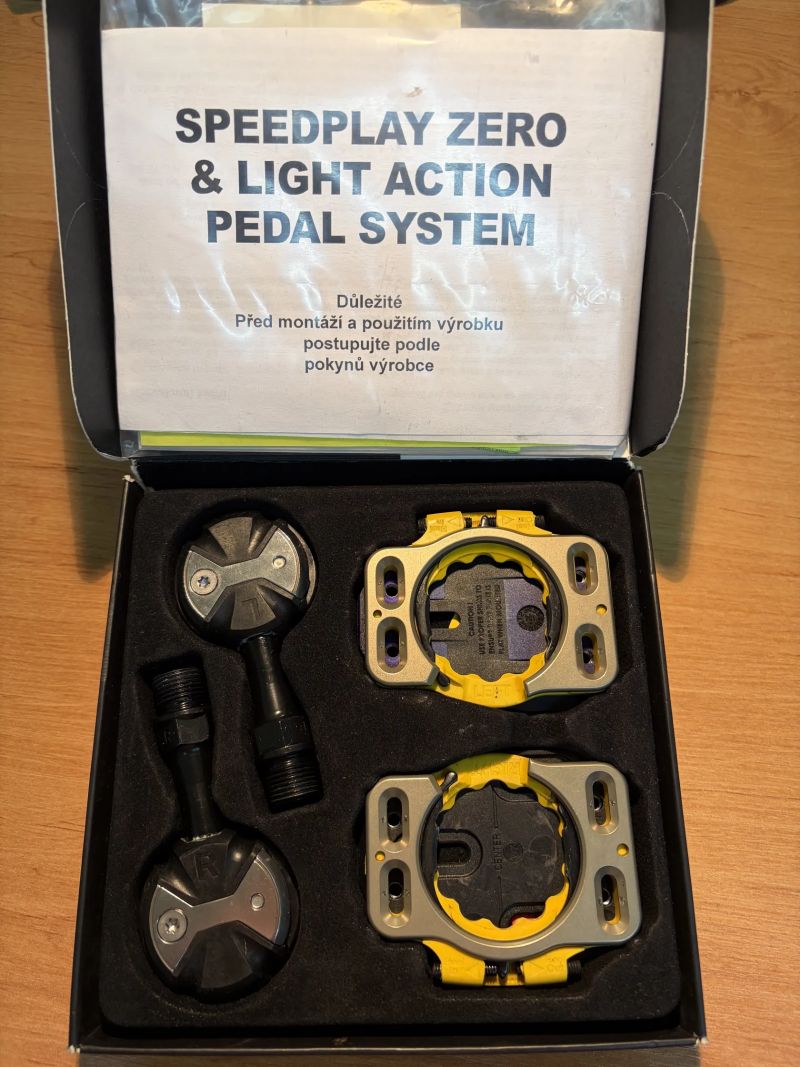 Speedplay zero & light action pedal system (kompletní sada) 