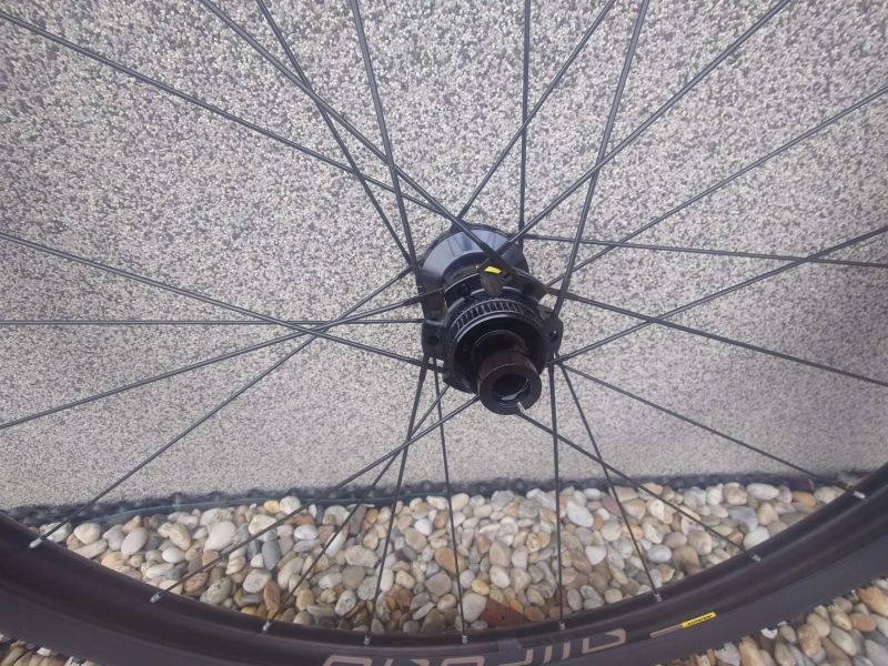 Mavic Allroad Disc gravel vypletená kola