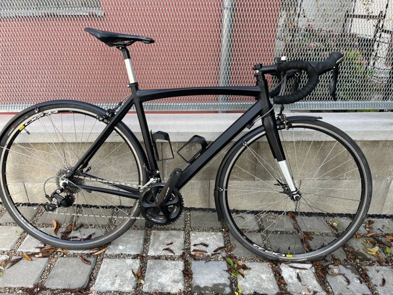 Silniční kolo Spyder, rám AL, carbon vidlice, vel. 54