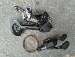 Přehazovačka + řazení Shimano XTR RD-M9100 SGS 12s
