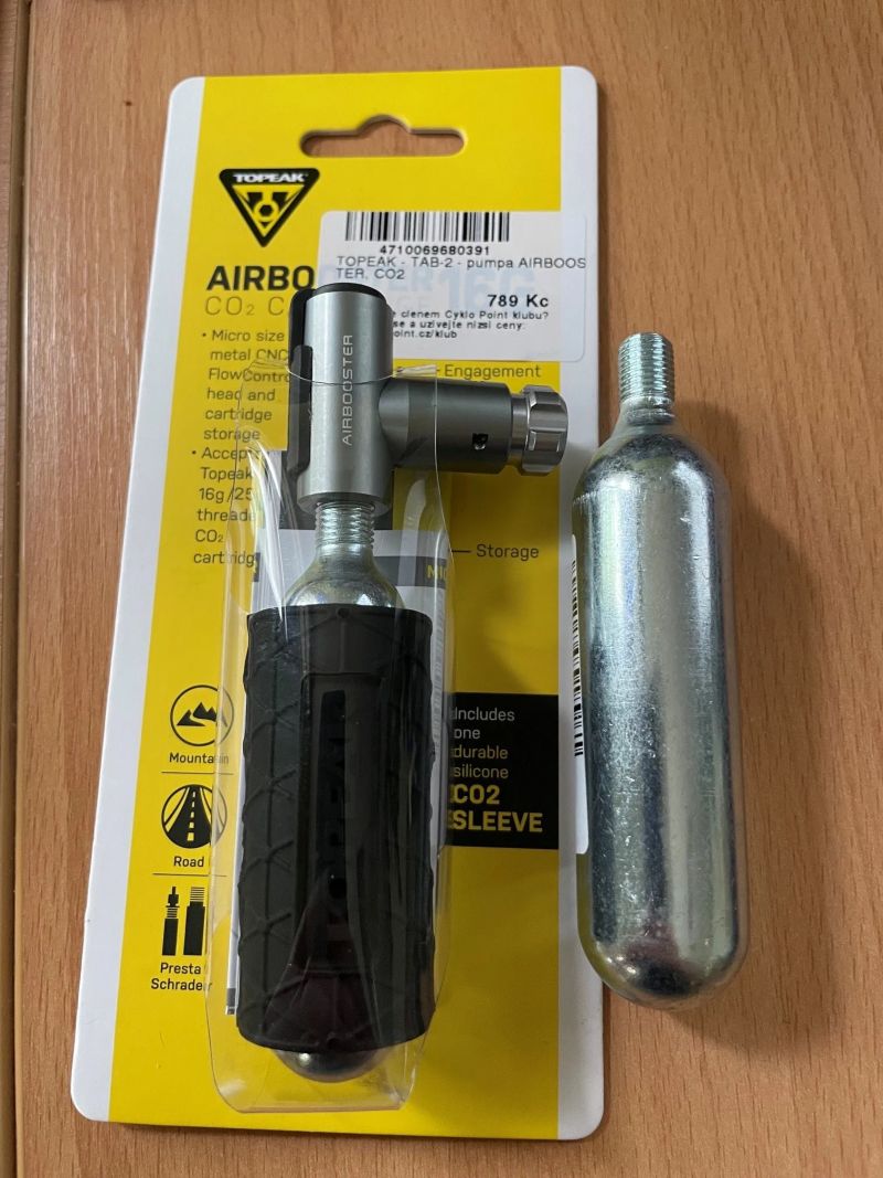 Topeak pumpa AIRBOOSTER