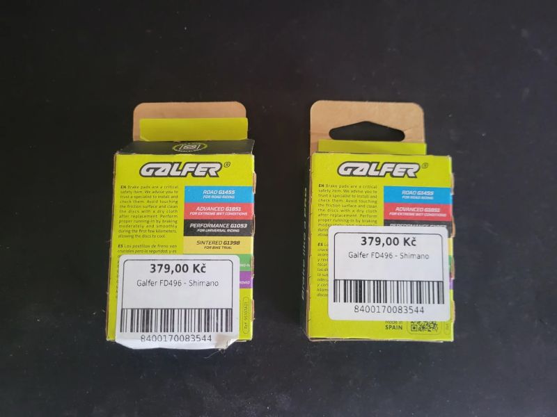 Galfer destičky FD496 SHIMANO