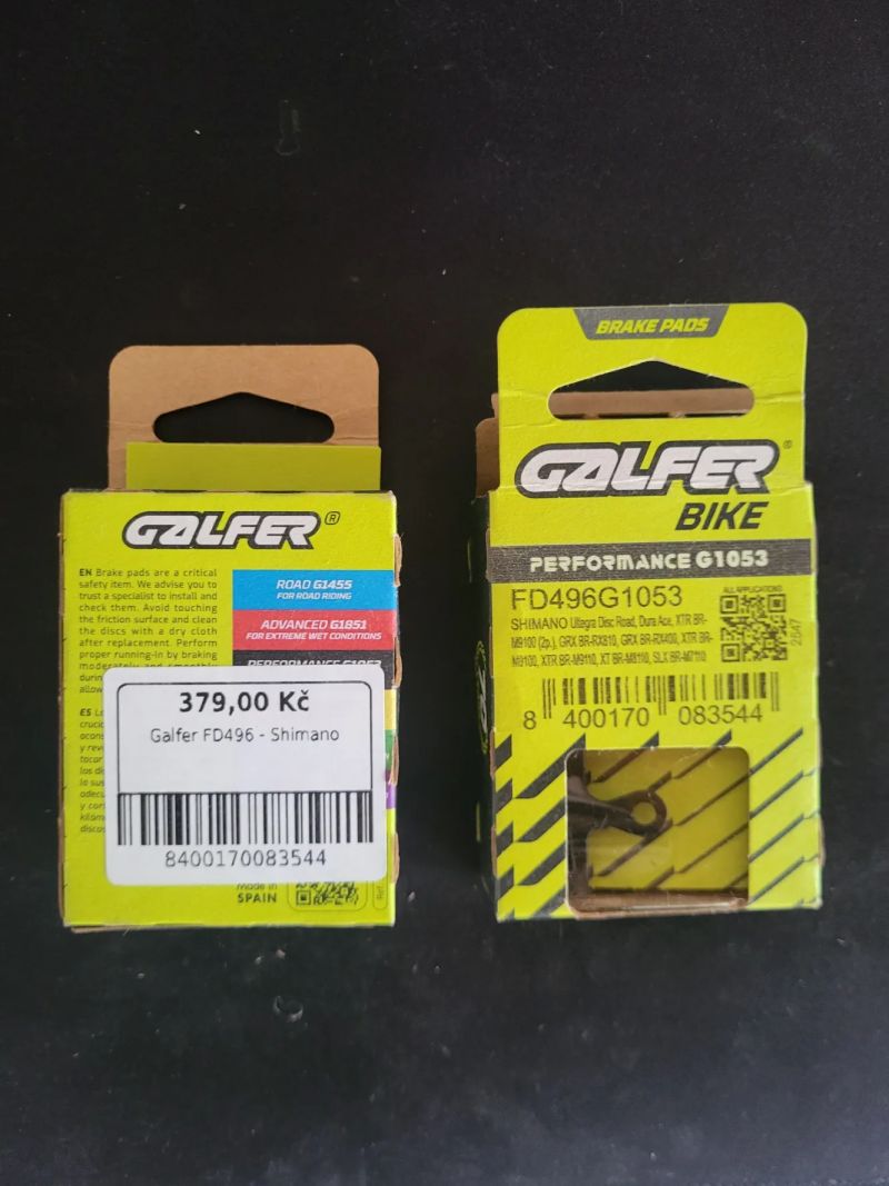 Galfer destičky FD496 SHIMANO