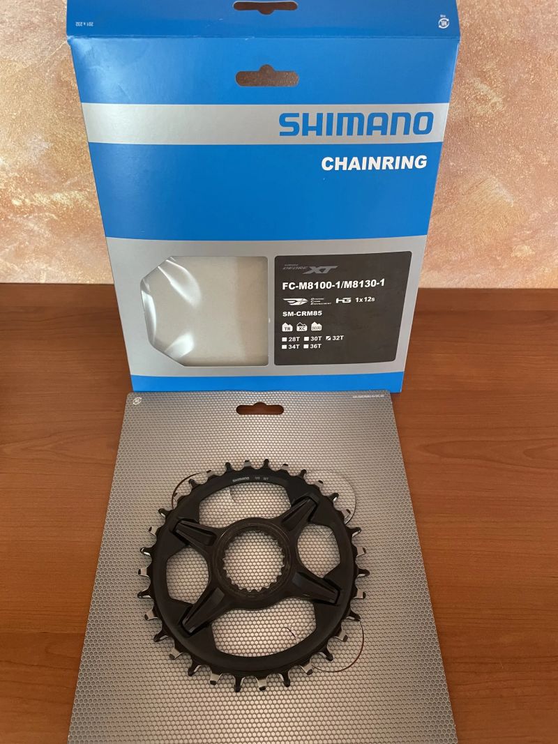 Prodám kliky Shimano Deore XT FC-M8100-1 (170 mm, 52mm linka) + převodník XT 32T