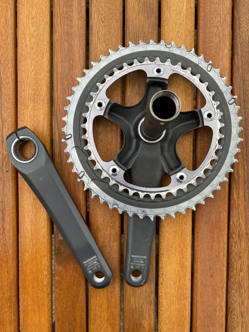 Prodám kliky Shimano Dura-Ace FC-7900 52/39 – špičková klasika pro silniční kola