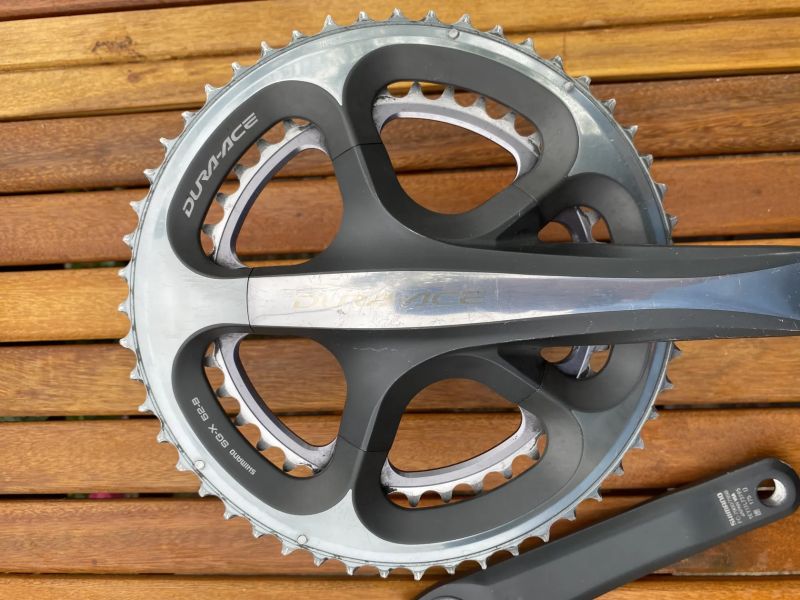 Prodám kliky Shimano Dura-Ace FC-7900 52/39 – špičková klasika pro silniční kola