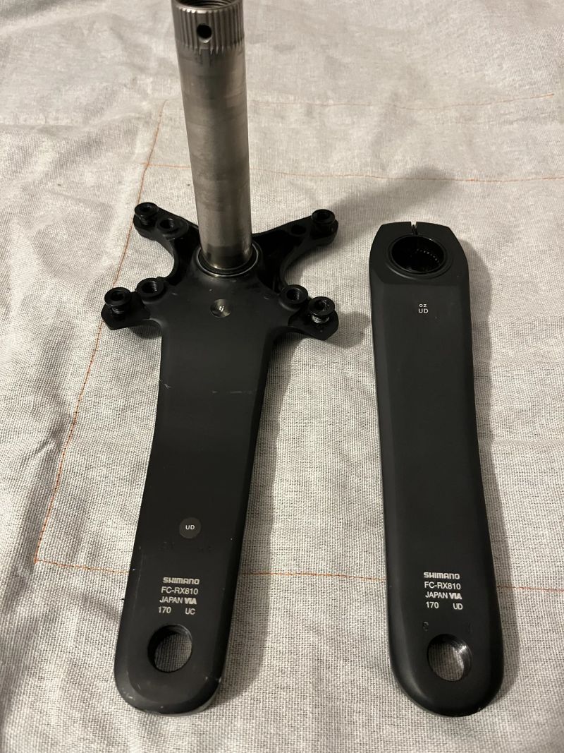 Shimano GRX FC-810 170mm kliky