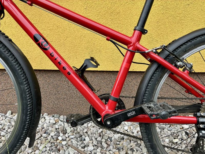 Dětské lehké kolo KUbikes 24 L Mtb - červené