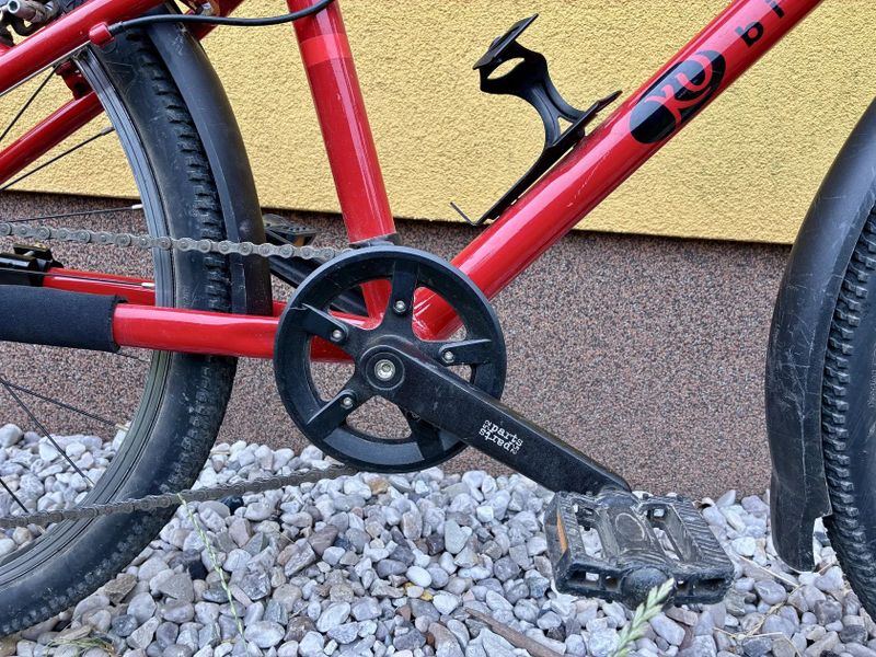 Dětské lehké kolo KUbikes 24 L Mtb - červené