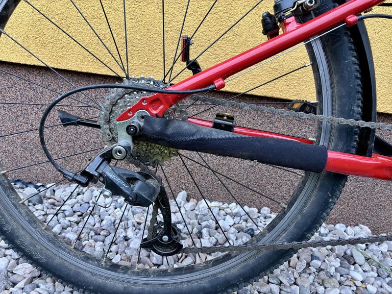Dětské lehké kolo KUbikes 24 L Mtb - červené