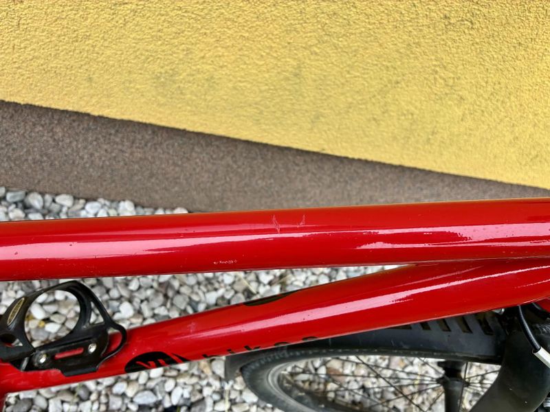 Dětské lehké kolo KUbikes 24 L Mtb - červené