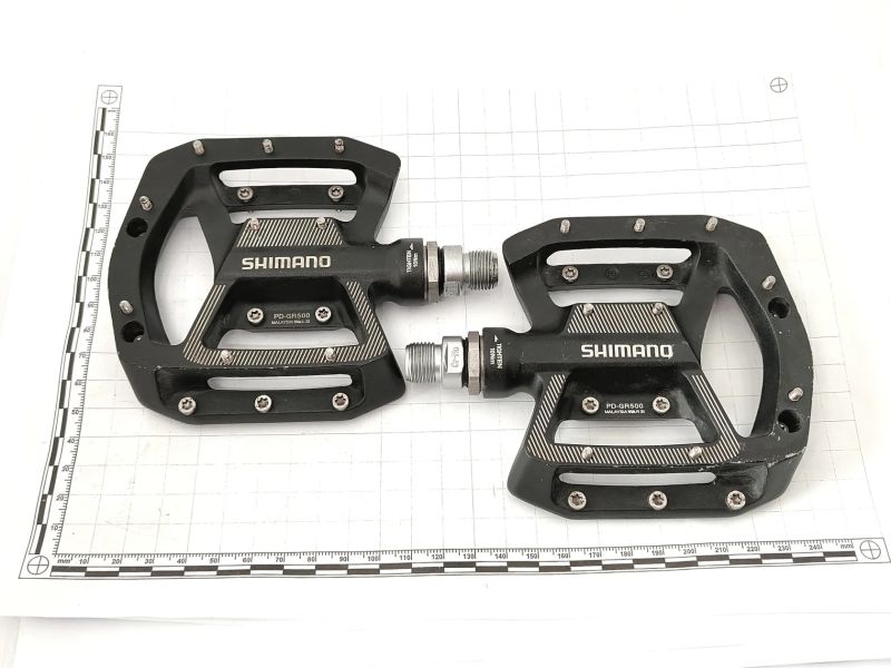 Pedály/platformy Shimano PD-GR500, perfektní stav, PC: 1300 Kč