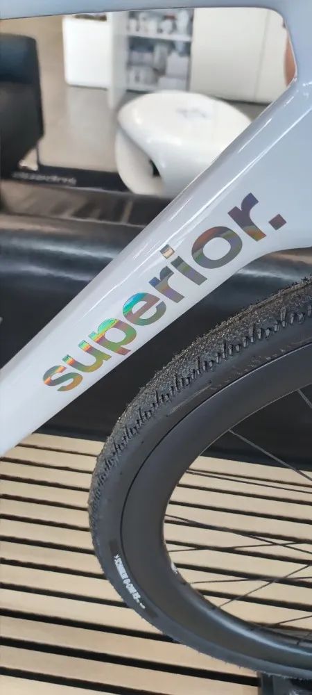 Prodám nový vystavený gravel SUPERIOR XR 9.7 GR Gloss Grey / Grey, vel. 54cm (M)