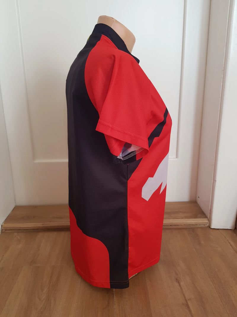 Černo-červený cyklistický dres zn. MAVIC vel. XS