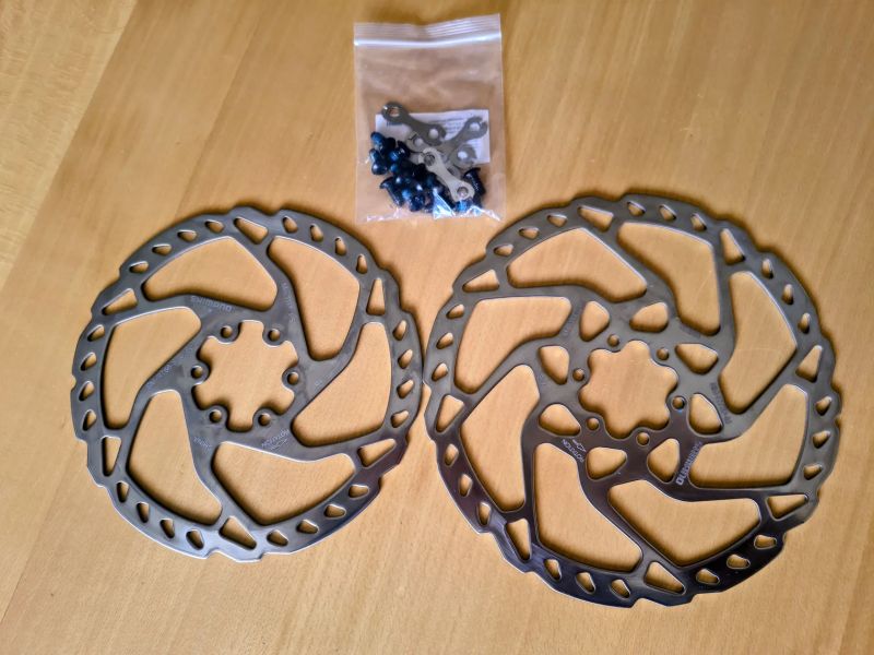 Brzdové kotouče Shimano SLX SM-RT66, 6děr, včetně šroubů