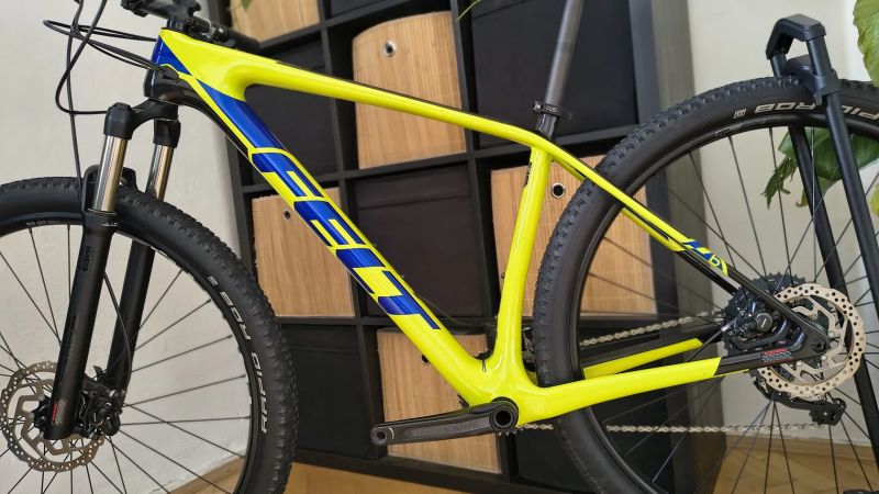 Felt Doctrine 6 carbon Chartreuse /M/ Shimano XT SLX