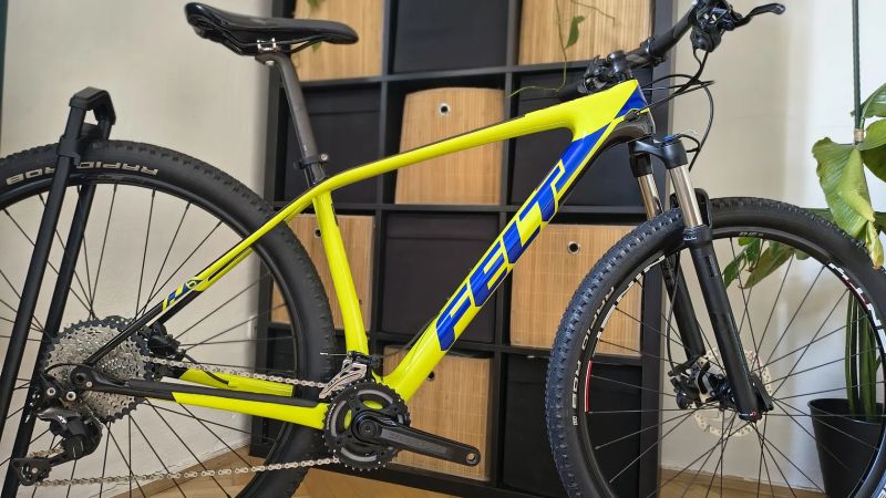 Felt Doctrine 6 carbon Chartreuse /M/ Shimano XT SLX