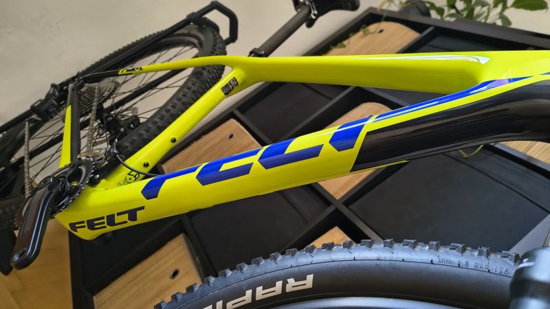 Felt Doctrine 6 carbon Chartreuse /M/ Shimano XT SLX