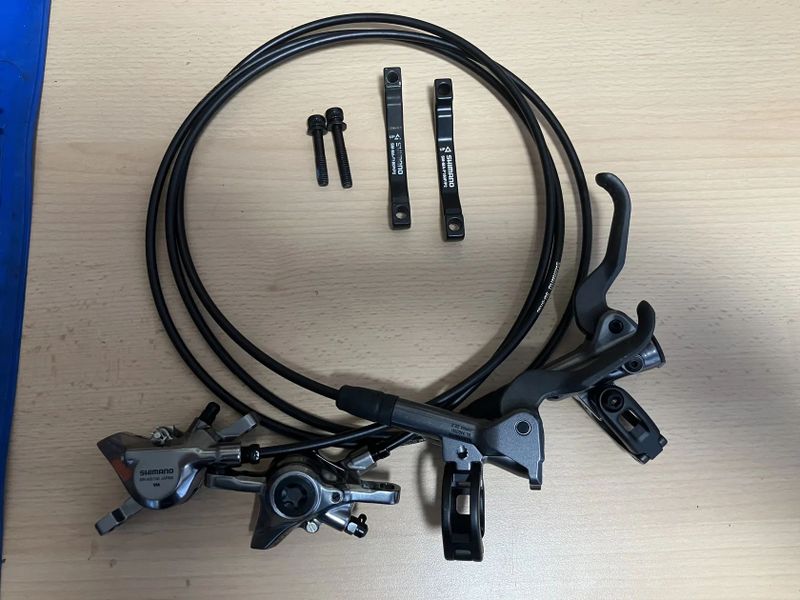 Nové set brzdy Shimano XTR přední + zadní BL-M9200 / SM-BH90 / BR-M9100