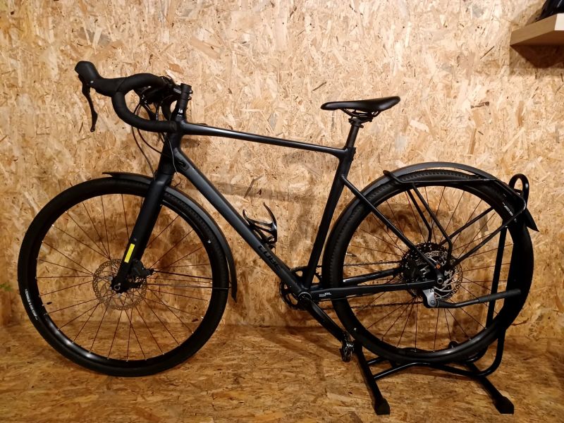 Gravel Cube Nuroad Pro FE night´n´black 2025, velikost rámu L 