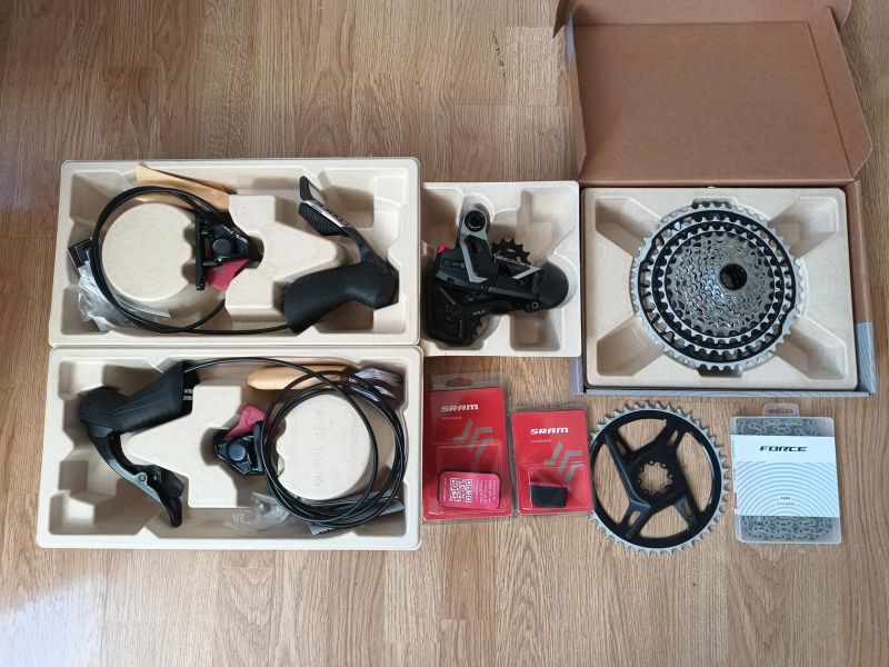 SRAM Force E1 XPLR Wide 13s