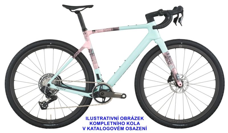 SCOTT Addict Gravel 10 2026 Gelato Blue - rámová sada pro moderní gravel - NOVÁ