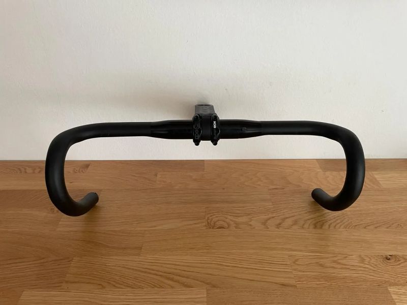 kombo řidítka Forza Cirrus Pro + představec Deda Super Box - 110 mm , -8 st, 420 mm