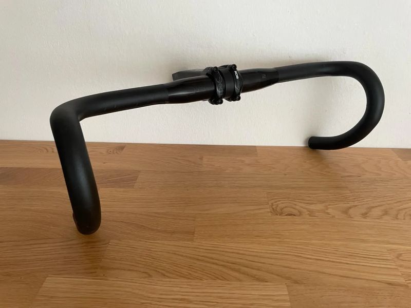 kombo řidítka Forza Cirrus Pro + představec Deda Super Box - 110 mm , -8 st, 420 mm