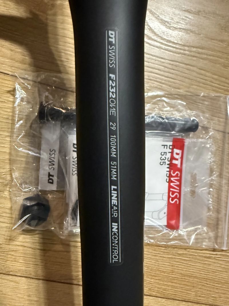 Nová DT Swiss F232 100mm, 