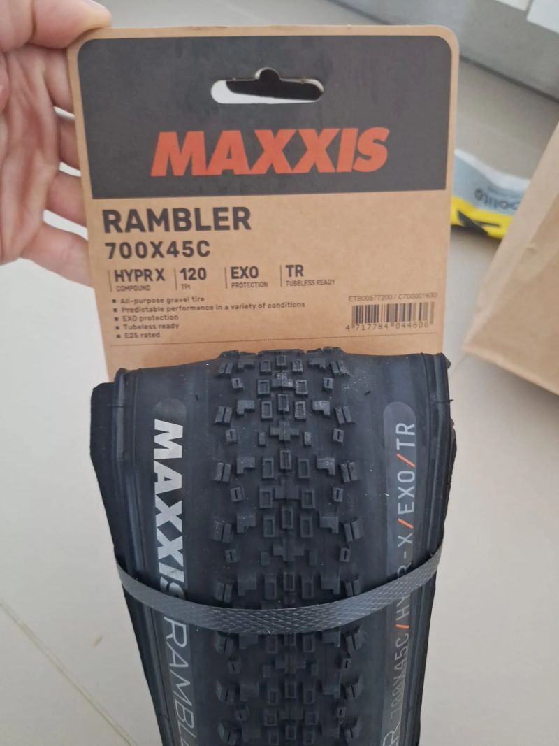 Gravelový plášť Maxxis Rambler HYPR-X 700x45C