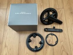 Prodám zánovní kliky SHIMANO Ultegra R8100 175mm 52x36 + nové převodníky