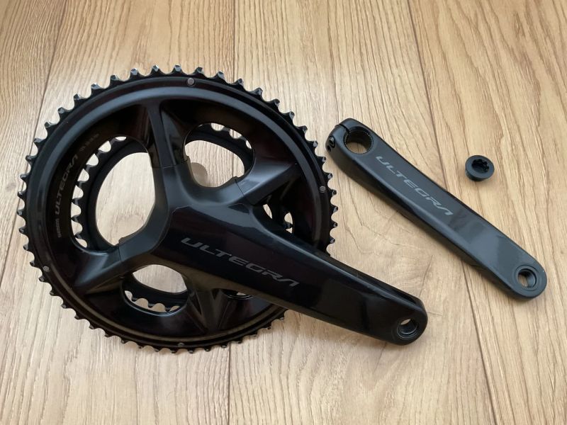 Prodám zánovní kliky SHIMANO Ultegra R8100 175mm 52x36 + nové převodníky