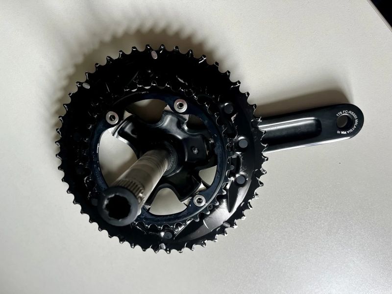 Prodám kliky Shimano FC-RS520; 2x12r.,175mm, 50x34z.