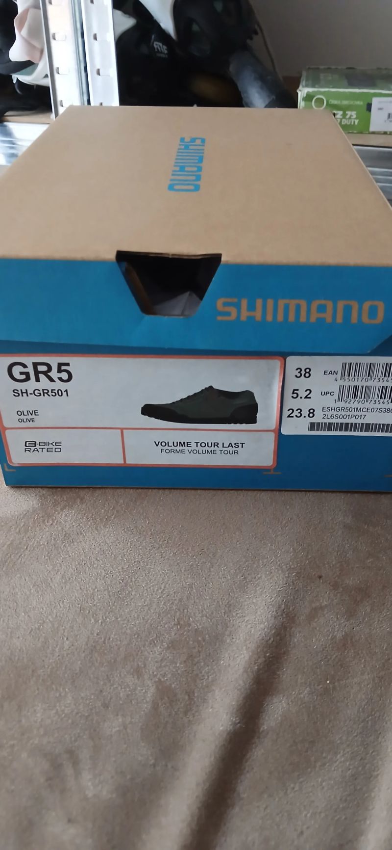 Shimano MTB boty SH-GR501 velikost 38